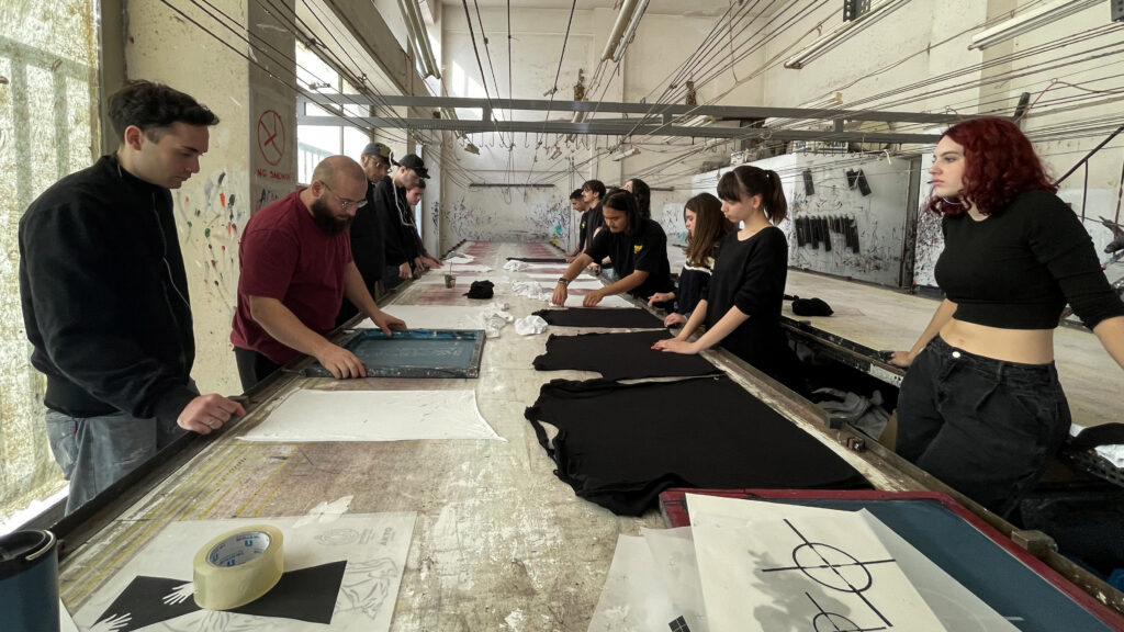 ΑΚΤΟ Ι.ΣΑΕΚ | Workshop Μεταξοτυπίας @HERMES SCREENPRINTING